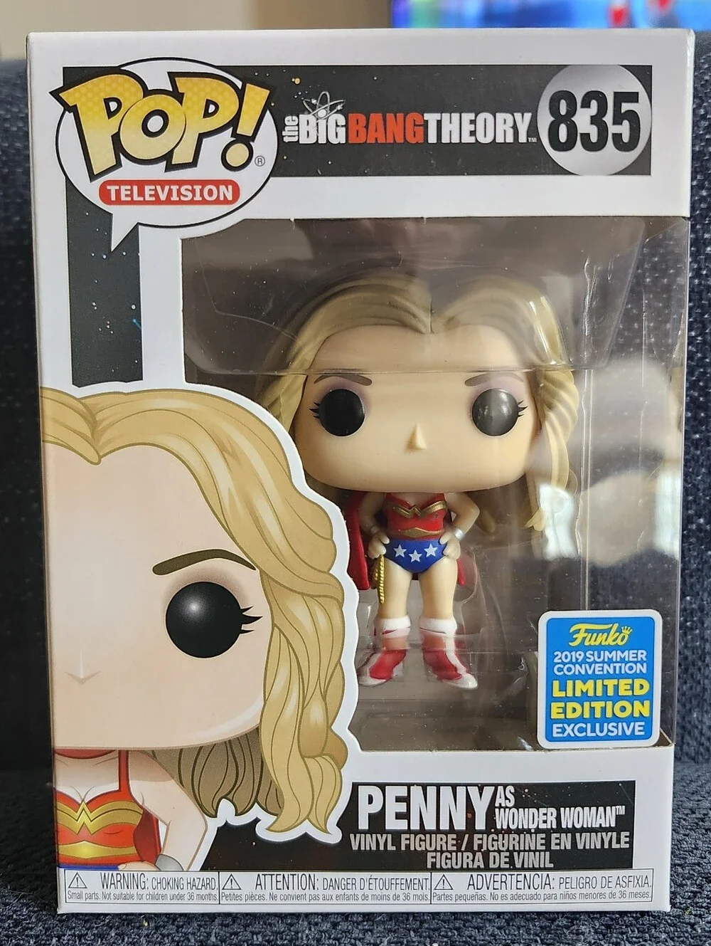 Funko Pop! Television The Big Bang Theory Penny as Wonder Woman #835